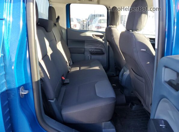 3FTTW8E37NRA73905 2022 FORD MAVERICK Синий Вид задней части салона
