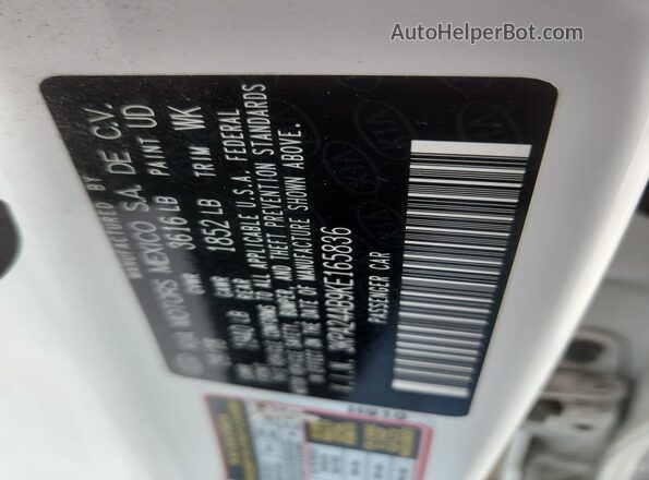 3KPA24AB9KE165836 2019 KIA RIO White 