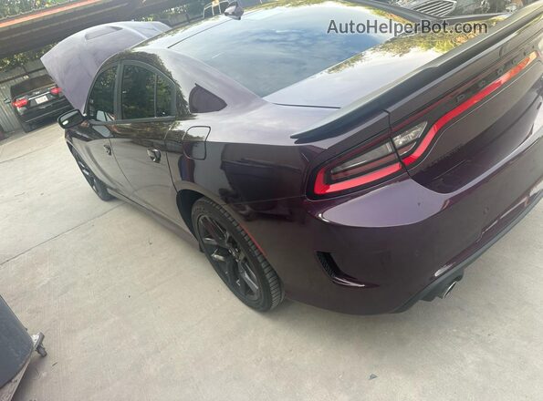 2C3CDXHG9NH221499 2022 DODGE CHARGER Purple Delantero derecho