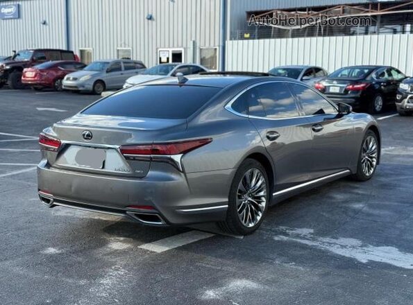 JTHD51GF2L5007508 2020 LEXUS LS Gray Դիմացի տեսք