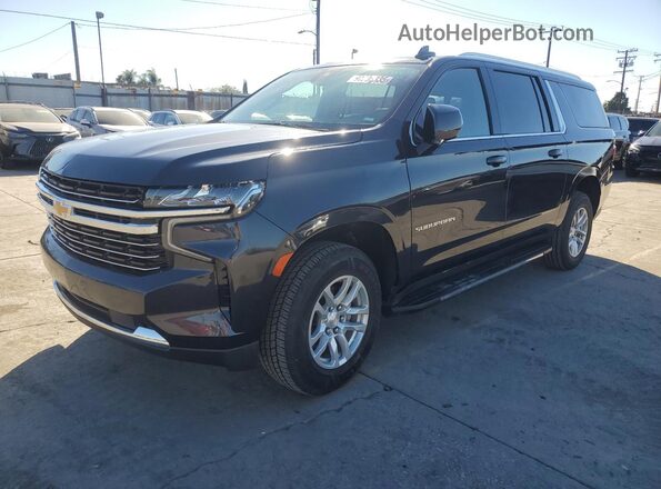 1GNSCCKD0PR277634 2023 CHEVROLET SUBURBAN Charcoal უკანა მარცხენა