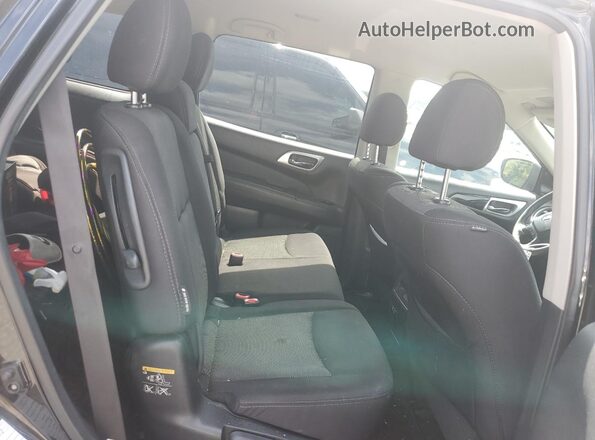 5N1DR2BM4LC581519 2020 NISSAN PATHFINDER Black Engine compartment view