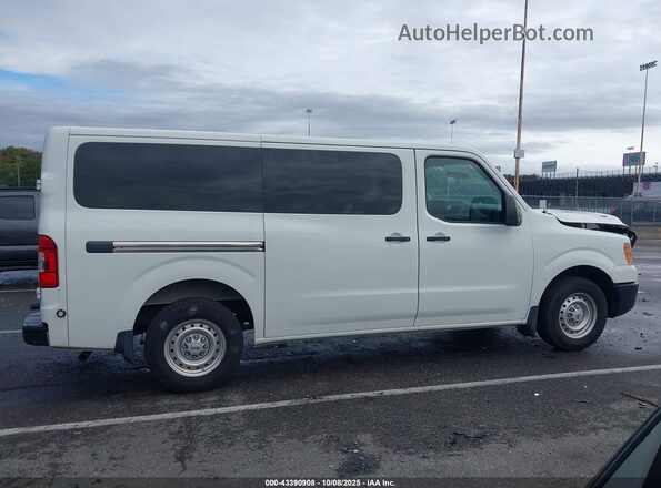 5BZBF0AA3LN851439 2020 NISSAN NV PASSENGER NV3500 HD White Սալոնի հետևի տեսք