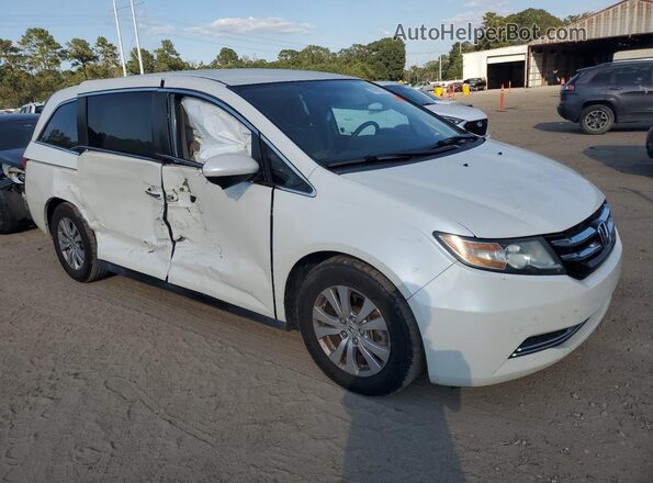 5FNRL5H31HB009796 2017 HONDA ODYSSEY White Front right