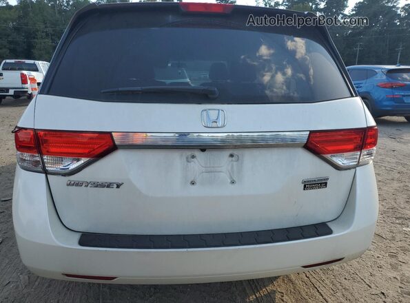 5FNRL5H31HB009796 2017 HONDA ODYSSEY White Rear view