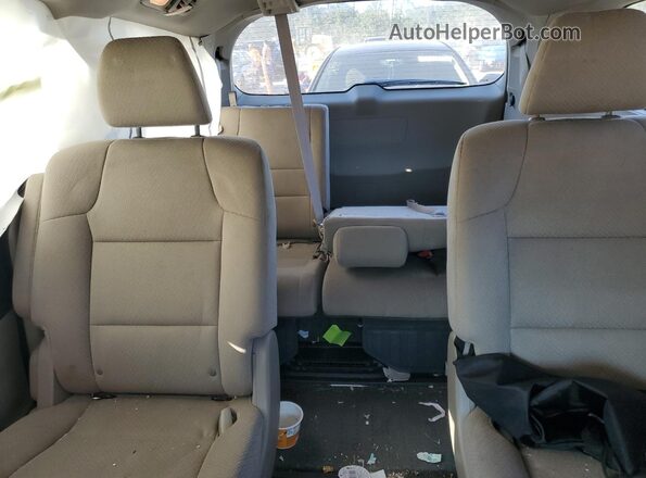5FNRL5H31HB009796 2017 HONDA ODYSSEY White Rear seats view