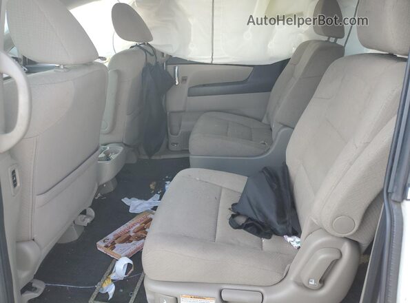 5FNRL5H31HB009796 2017 HONDA ODYSSEY White Rear interior view