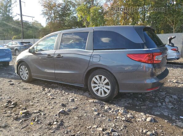 5FNRL6H20LB047462 2020 HONDA ODYSSEY Charcoal Հետևի ձախ