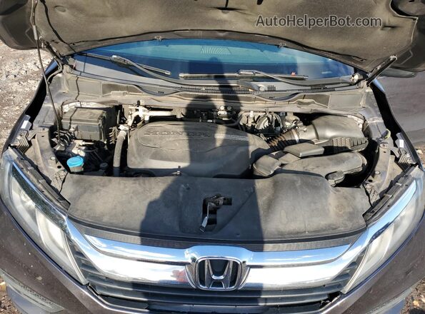 5FNRL6H20LB047462 2020 HONDA ODYSSEY Charcoal Շարժիչի բաժամունքի տեսք