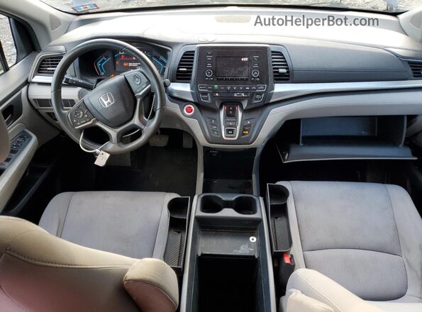 5FNRL6H20LB047462 2020 HONDA ODYSSEY Charcoal Առջևի վահանակի տեսք