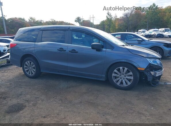 5FNRL6H21JB095789 2018 HONDA ODYSSEY Gray 