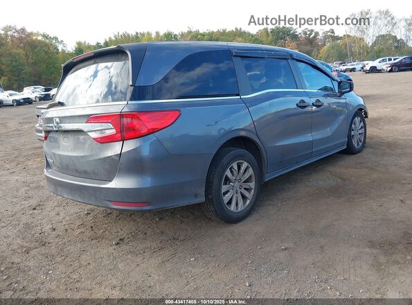 5FNRL6H21JB095789 2018 HONDA ODYSSEY Gray 