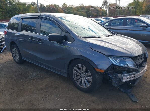 5FNRL6H21JB095789 2018 HONDA ODYSSEY Gray 