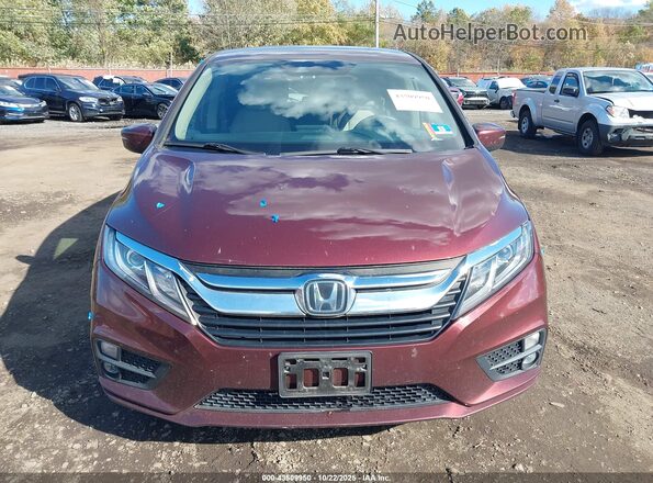 5FNRL6H50LB072159 2020 HONDA ODYSSEY Burgundy Սարքավորումների վահանակի տեսք