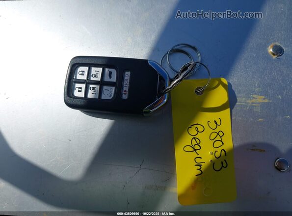 5FNRL6H50LB072159 2020 HONDA ODYSSEY Burgundy Առջևի վահանակի տեսք