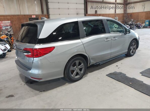 5FNRL6H50MB013310 2021 HONDA ODYSSEY Gray Trasero derecho