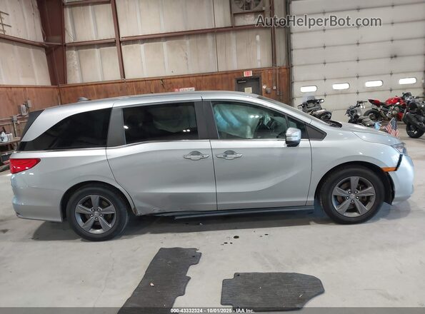 5FNRL6H50MB013310 2021 HONDA ODYSSEY Gray Vista interior trasera