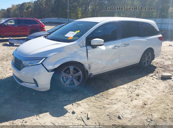 5FNRL6H50MB014070 2021 HONDA ODYSSEY White Դիմացի տեսք