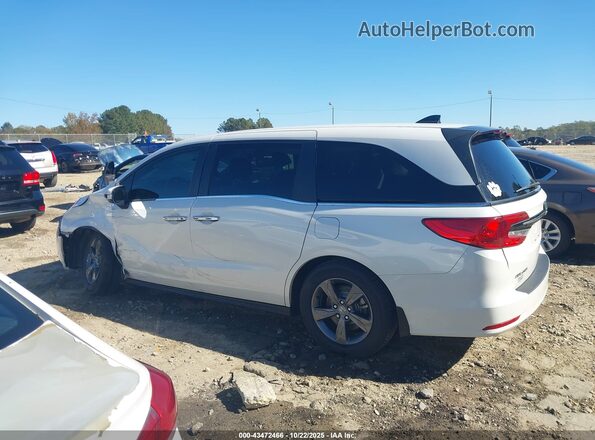 5FNRL6H50MB014070 2021 HONDA ODYSSEY White Սալոնի 360 աստիճան տեսք