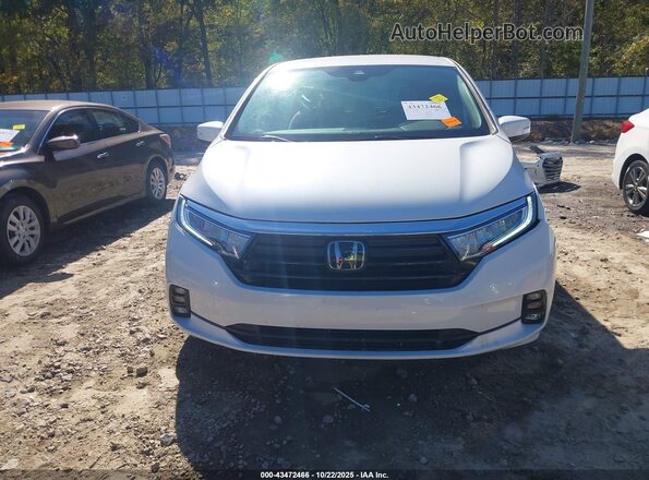 5FNRL6H50MB014070 2021 HONDA ODYSSEY White Սարքավորումների վահանակի տեսք