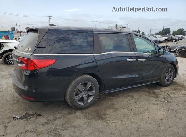 5FNRL6H51MB010299 2021 HONDA ODYSSEY Black Trasero derecho
