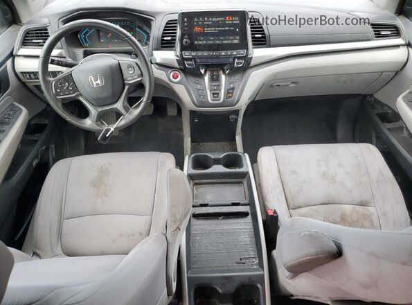 5FNRL6H51MB010299 2021 HONDA ODYSSEY Black Vista del salpicadero
