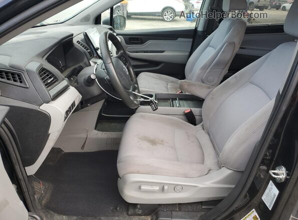 5FNRL6H51MB010299 2021 HONDA ODYSSEY Black Vista interior delantera