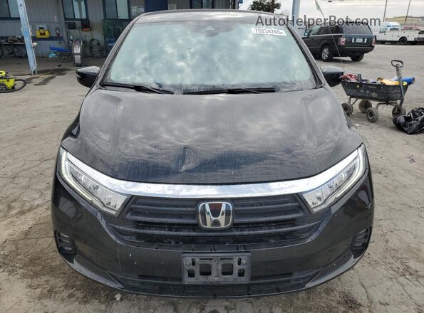 5FNRL6H51MB010299 2021 HONDA ODYSSEY Black Vista frontal