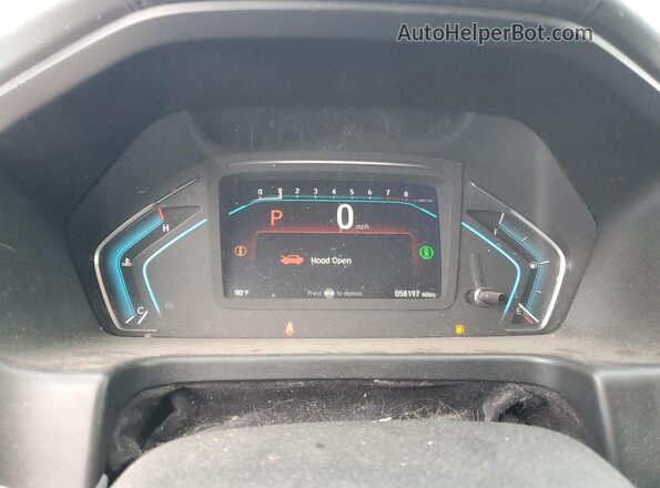 5FNRL6H51MB010299 2021 HONDA ODYSSEY Black Vista del cuadro de instrumentos