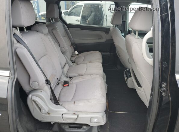 5FNRL6H51MB010299 2021 HONDA ODYSSEY Black Vista interior trasera