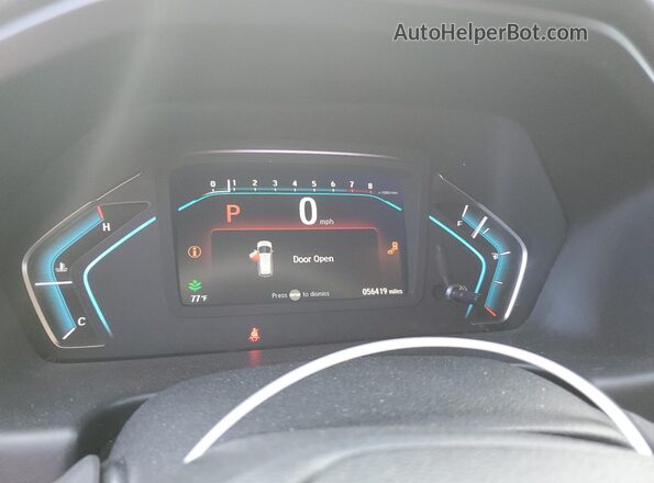 5FNRL6H52LB064533 2020 HONDA ODYSSEY Silver Vista del cuadro de instrumentos