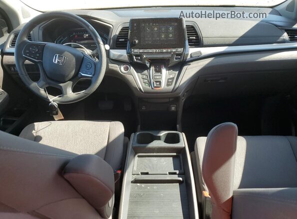 5FNRL6H53MB009333 2021 HONDA ODYSSEY Silver Առջևի վահանակի տեսք