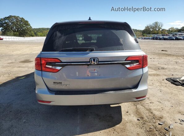 5FNRL6H53MB009333 2021 HONDA ODYSSEY Silver Հետևի տեսք