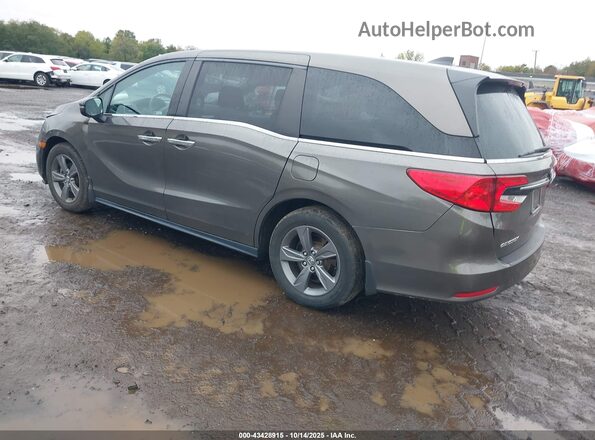 5FNRL6H53MB036922 2021 HONDA ODYSSEY Brown Trasero izquierdo