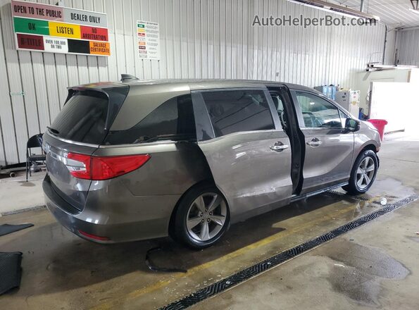 5FNRL6H54LB061276 2020 HONDA ODYSSEY Gray Trasero derecho