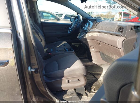 5FNRL6H55LB032594 2020 HONDA ODYSSEY Gray წინა სალონის ხედი