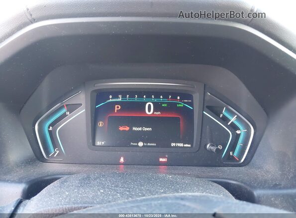 5FNRL6H55LB032594 2020 HONDA ODYSSEY Gray უკანა სავარძლების ხედი