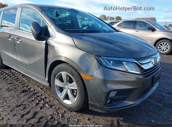 5FNRL6H55LB032594 2020 HONDA ODYSSEY Gray წინა ხედი
