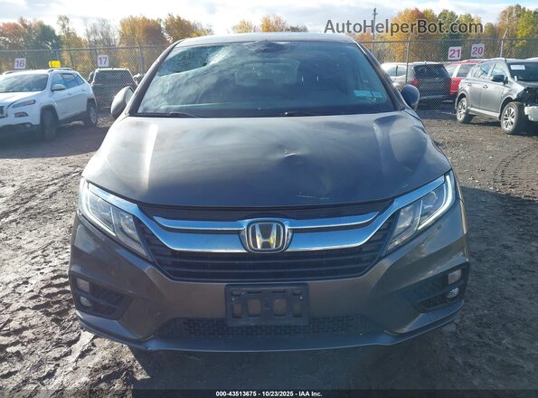 5FNRL6H55LB032594 2020 HONDA ODYSSEY Gray ხელსაწყოთა პანელის ხედი