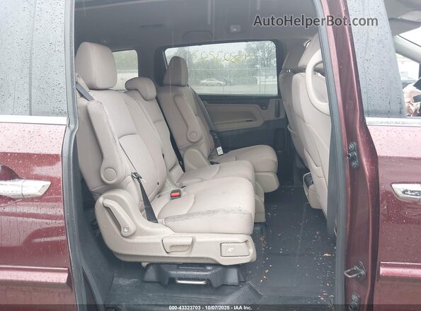 5FNRL6H55MB016347 2021 HONDA ODYSSEY Красный Вид наклейки с VIN-кодом
