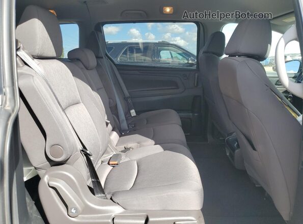 5FNRL6H5XLB065896 2020 HONDA ODYSSEY Silver უკანა სალონის ხედი