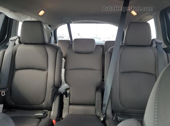 5FNRL6H5XLB065896 2020 HONDA ODYSSEY Silver უკანა სავარძლების ხედი