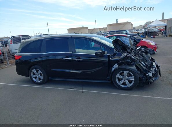 5FNRL6H5XLB074503 2020 HONDA ODYSSEY Черный Вид задней части салона