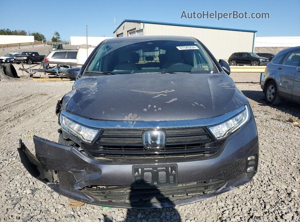 5FNRL6H5XNB069269 2022 HONDA ODYSSEY Gray Vista frontal