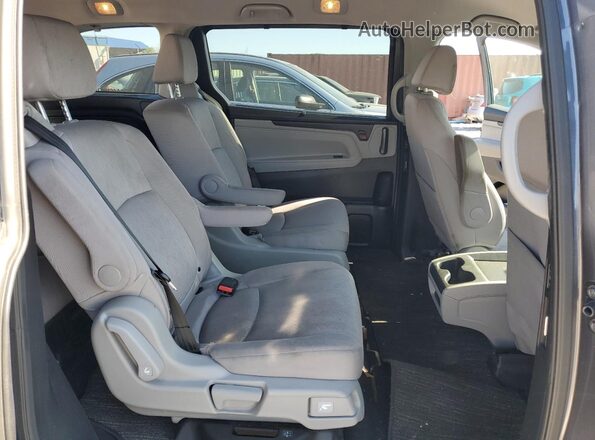 5FNRL6H5XNB069269 2022 HONDA ODYSSEY Gray Vista interior trasera