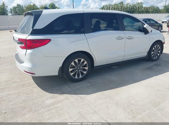5FNRL6H61RB008617 2024 HONDA ODYSSEY White Rear right