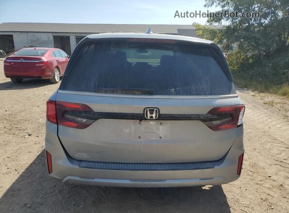5FNRL6H61SB056687 2025 HONDA ODYSSEY Silver Вид ззаду