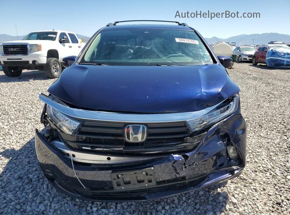 5FNRL6H62PB046855 2023 HONDA ODYSSEY Blue Դիմացի տեսք