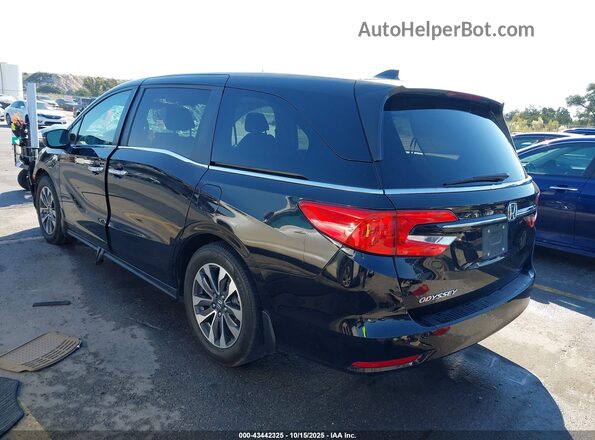 5FNRL6H62PB076597 2023 HONDA ODYSSEY Black Հետևի ձախ