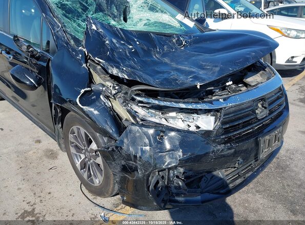 5FNRL6H62PB076597 2023 HONDA ODYSSEY Black Դիմացի տեսք